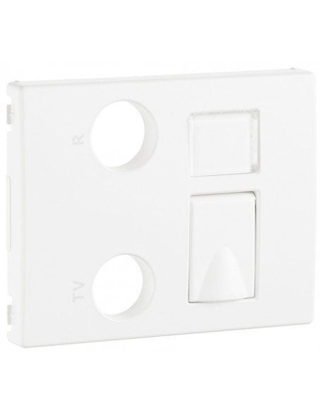 CENT TOM MISTA R-TV-RJ45/R-TV-RJ45-FO BRANCO