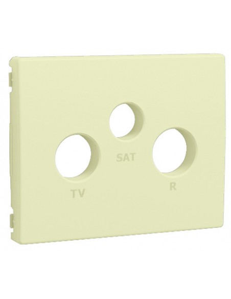 CENTRO PARA TOMADA R-TV-SAT MARFIM