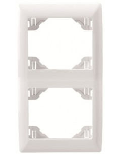 ESPELHO DUPLO VERTICAL BRANCO