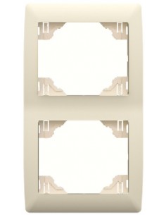 ESPELHO DUPLO VERTICAL MARFIM