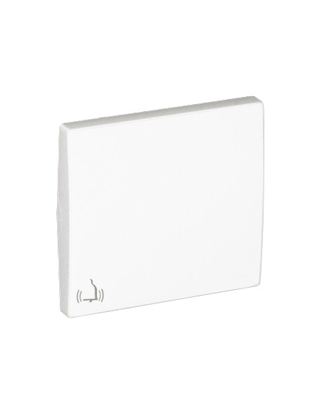 TECLA COM SÍMBOLO CAMPAINHA BRANCA