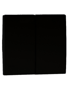 TECLAS P/BOTÃO DUPLO DE PERSIANA PRETA MATE