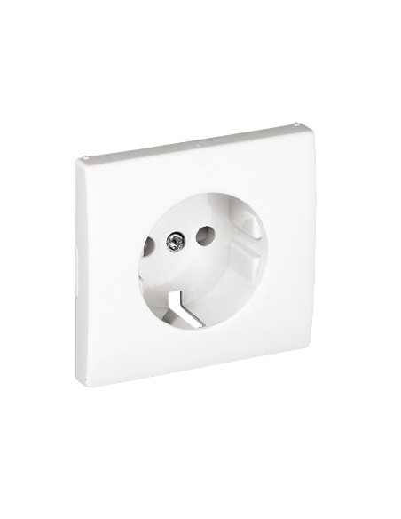 CENTRO SCHUKO C/OBTURADOR BRANCO