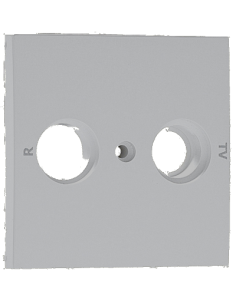 CENTRO P/TOM (DIVERSAS) R-TV 2 SAÍDAS PRATA