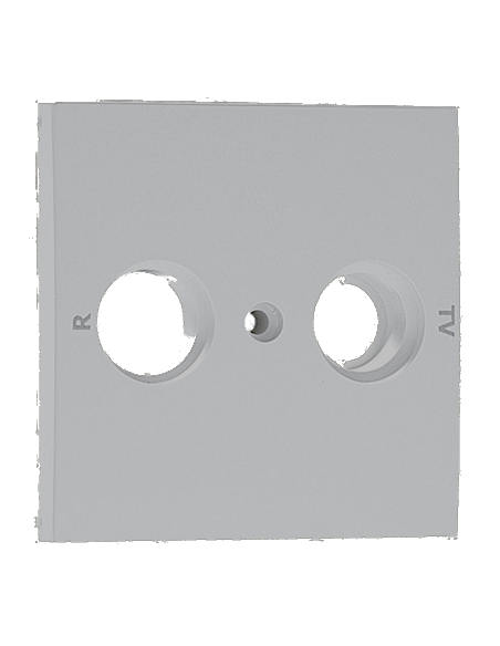 CENTRO P/TOM (DIVERSAS) R-TV 2 SAÍDAS PRATA