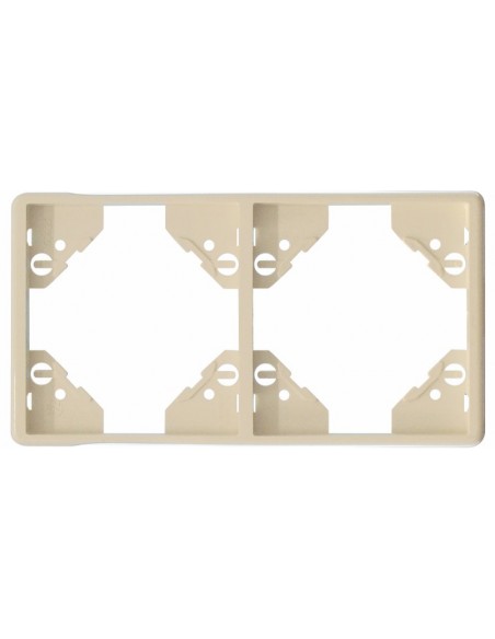 ESPELHO DUPLO HORIZONTAL MARFIM