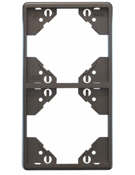 ESPELHO DUPLO VERTICAL GRAFITE