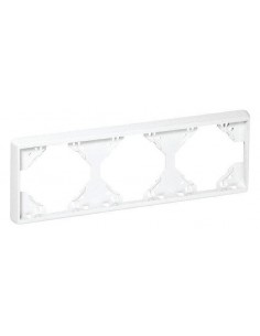 ESPELHO TRIPLO HORIZONTAL BRANCO