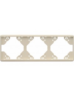 ESPELHO TRIPLO HORIZONTAL MARFIM