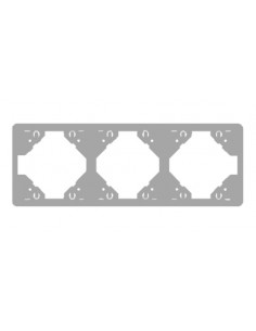 ESPELHO TRIPLO HORIZONTAL PRATA