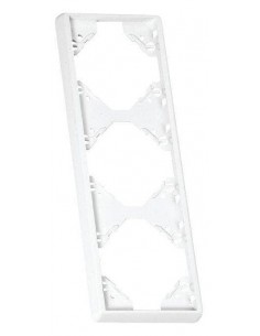 ESPELHO TRIPLO VERTICAL BRANCO