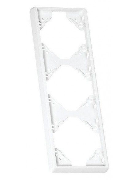 ESPELHO TRIPLO VERTICAL BRANCO