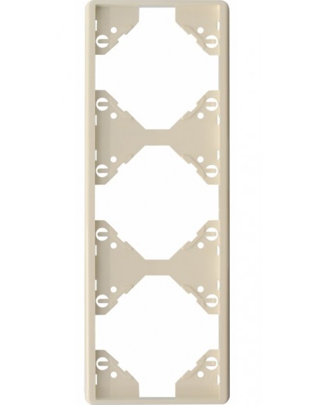 ESPELHO TRIPLO VERTICAL MARFIM