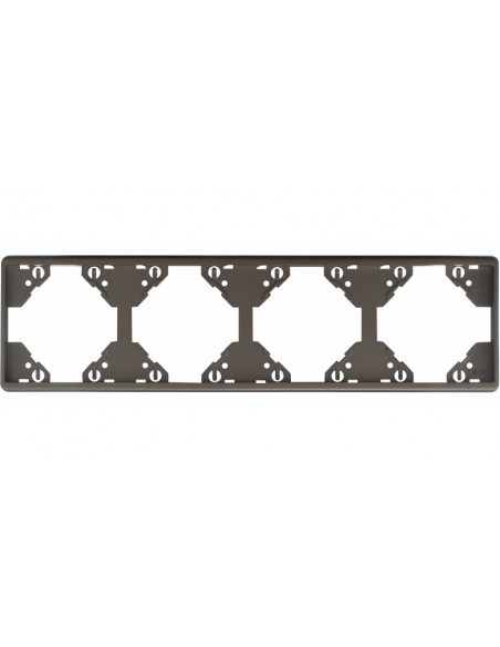 ESPELHO QUÁDRUPLO HORIZ GRAFITE