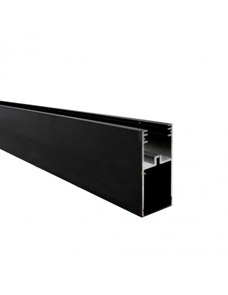 CALHA MAGNETICA SUSPENSA 1MT PRETA