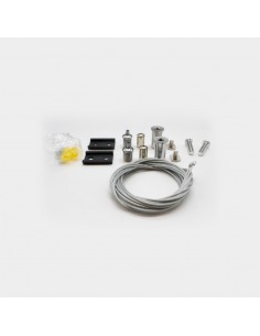 KIT SUSPENSÃO P/ CALHA MAGNETICA PRETA