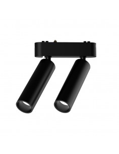 PROJETOR DUPLO P/ CALHA MAGNETICA 2x7W 2700K PT