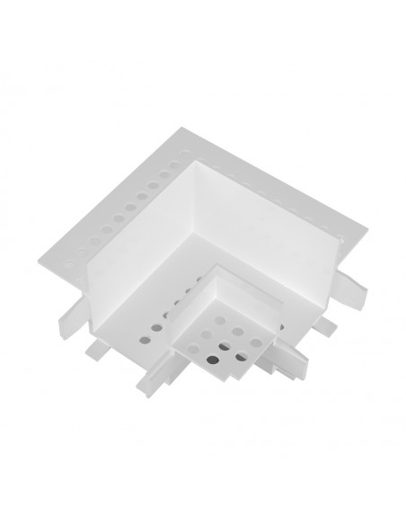 CURVA P/ CALHA MAGNETICA EMBUTIR BRANCA