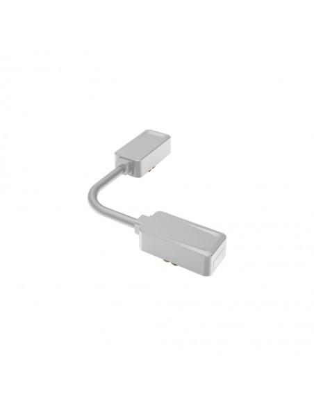 CONECTOR FLEXIVEL P/ CALHA MAGNETICA BRANCA
