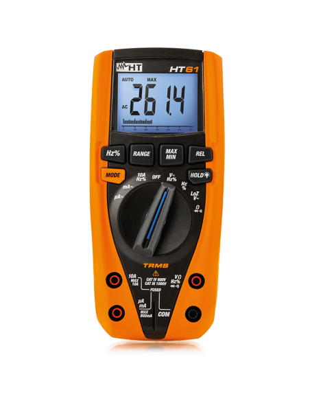 MULTIMETRO DIGITAL 600V CA/CC 1000V RETROLUMINAÇAO