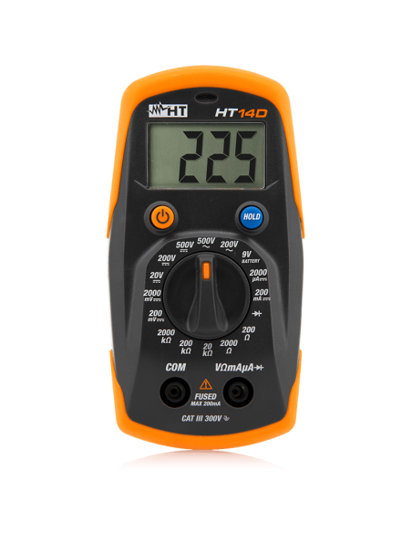 MULTIMETRO DIGITAL COMPACTO COM 3 DIGITOS