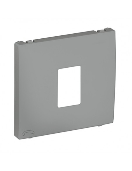 CENTRO P/TOMADA TELEFÓNICA PRATA