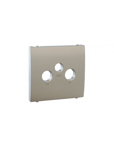 CENTRO PARA TOMADA R-TV-SAT PRATA