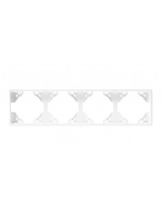 ESPELHO QUÁDRUPLO HORIZ BRANCO