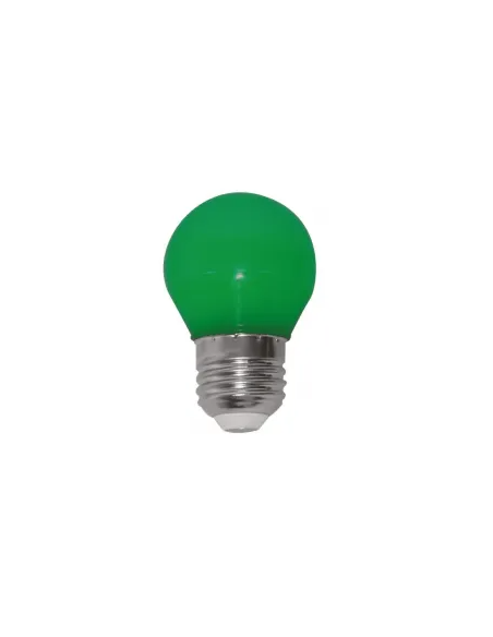 LAMPADA LED B45 E27 VERDE