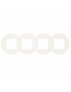 QUADRO QUÁDRUPLO SV Q45 BRANCO