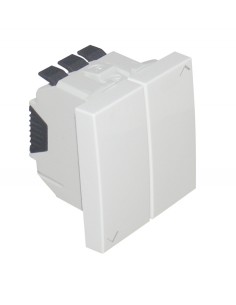 BOTAO DUPLO DE PERSIANA 2M Q45 BRANCO
