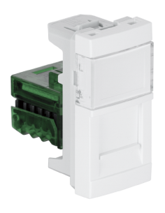 MÓDULO C/CONETOR RJ45 CAT. 5E UTP BRANCO