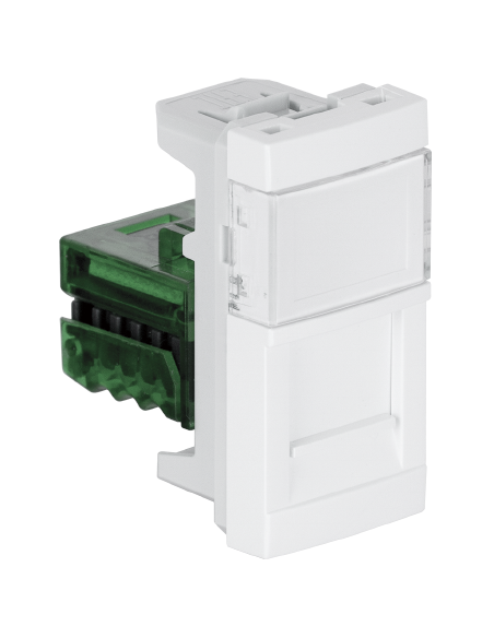 MÓDULO C/CONETOR RJ45 CAT. 5E UTP BRANCO