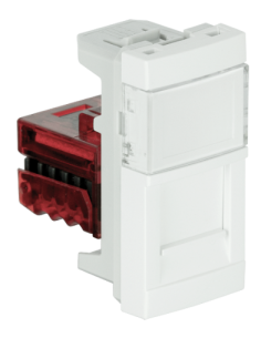 MÓDULO C/CONETOR RJ45 CAT. 6 UTP BRANCO