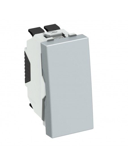 COMUTADOR DE ESCADA - 1 MÓDULO ALUMINA