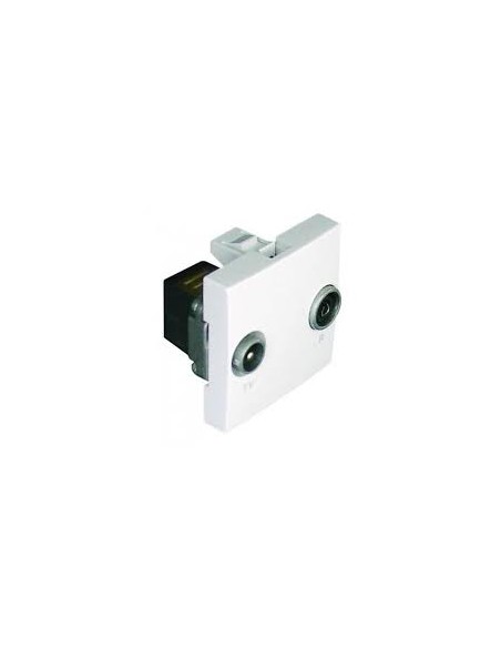 TOMADA R-TV ESTRELA 2M Q45 ALUMINA