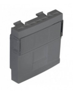 MÓDULO 1 SAIDA P/CONETOR RJ45 2M ALUMINIA