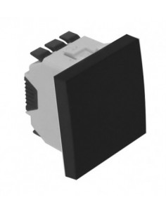 COMUTADOR DE ESCADA 2M Q45 PRETO MATE