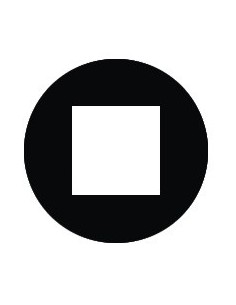 QUADRO SIMPLES SV Q45 PRETO MATE