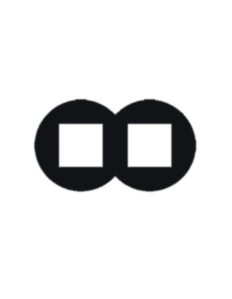 QUADRO DUPLO SV Q45 PRETO MATE