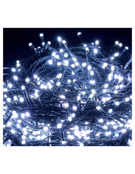 SERIE DE NATAL 29M 300 LED´S FIO VD- LUZ BRANCA IP44