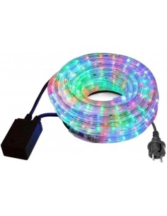 MANGUEIRA LED MULTICOLOR C/8 METROS E CONTROLADOR
