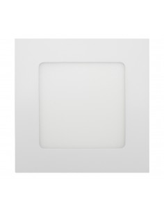 DOWNLIGHT ENCASTRAR LED 6W QUADRADO 3000K BRANCO