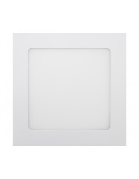 DOWNLIGHT ENCASTRAR LED 9W QUADRADO 3000K BRANCO