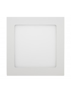 DOWNLIGHT ENCASTRAR LED 12W QUADRADO 3000K BRANCO