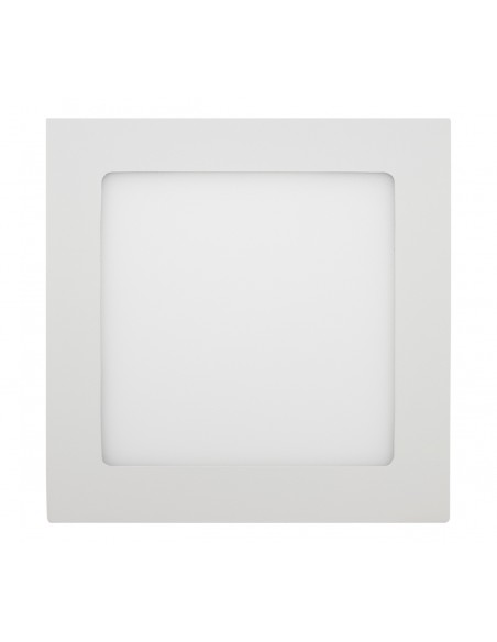 DOWNLIGHT ENCASTRAR LED 12W QUADRADO 3000K BRANCO