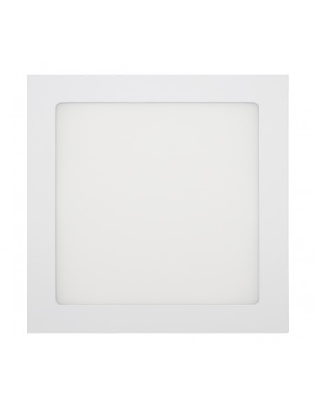 DOWNLIGHT ENCASTRAR LED 18W QUADRADO 3000K BRANCO