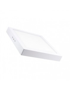 DOWNLIGHT SALIENTE LED 18W QUADRADO 4000K BRANCO