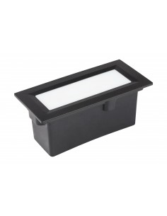 APLIQUE MURO CLARA 170 LED 4000K PRETO