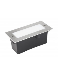 APLIQUE MURO CLARA 170 LED 4000K INOX